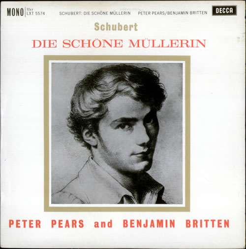 Franz Schubert Die Schone Mullerin vinyl LP album (LP record) UK FT2LPDI535045