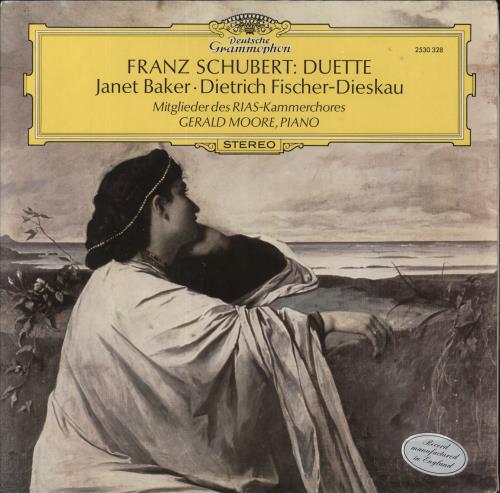 Franz Schubert Duette vinyl LP album (LP record) UK FT2LPDU532106