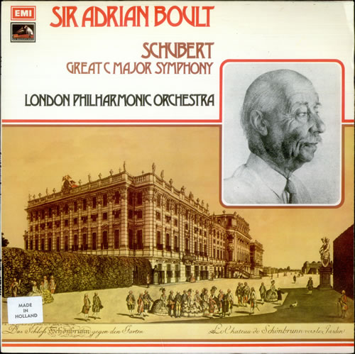 Franz Schubert Great C Major Symphony vinyl LP album (LP record) UK FT2LPGR526281