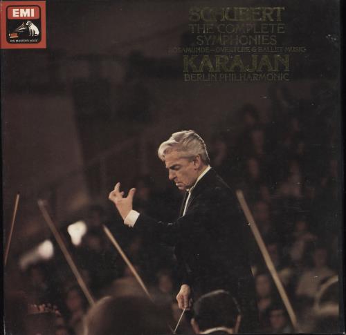 Franz Schubert Schubert The Complete Symphonies Vinyl Box Set UK FT2VXSC746372