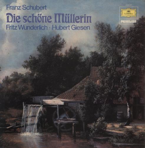 Franz Schubert Schubert: Die Schne Mllerin vinyl LP album (LP record) UK FT2LPSC869081