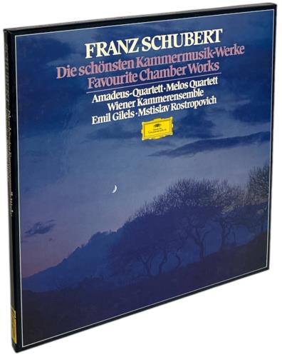 Franz Schubert Schubert: Die Schonsten Kammermusik-Werke, Favourite Chamber Works Vinyl Box Set German FT2VXSC857887