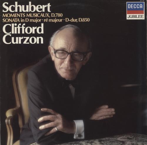 Franz Schubert Schubert: Moments Musicaux, D.780 Sonata In D Major . Re Majeur . D-Dur, D.850 vinyl LP album (LP record) UK FT2LPSC877780