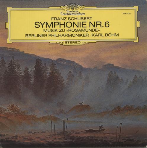 Franz Schubert Schubert: Symphonie Nr. 6 / Musik Zu Rosamunde vinyl LP album (LP record) UK FT2LPSC875197