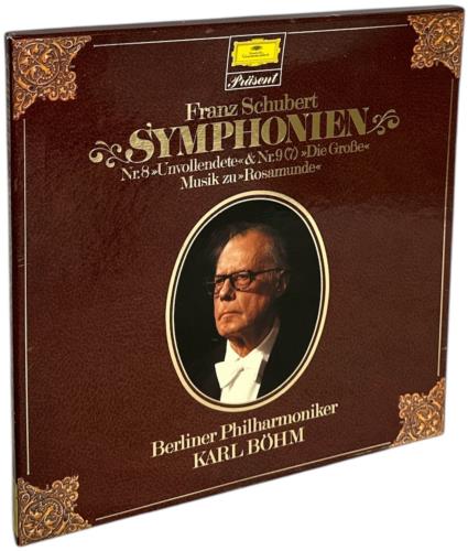 Franz Schubert Schubert: Symphonien Nr. 8 "Unvollendete" & Nr. 9 "Die Gro�e" / Musik Zu "Rosamunde" Vinyl Box Set German FT2VXSC858507