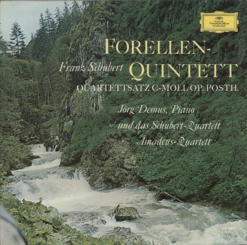 Franz Schubert Schubert: Trout Quintet, Quartettsatz C Minor Op. Posth. vinyl LP album (LP record) German FT2LPSC878414