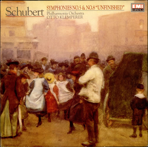 Franz Schubert Symphonies No. 5 & No. 8 'Unfinshed' vinyl LP album (LP record) UK FT2LPSY532047