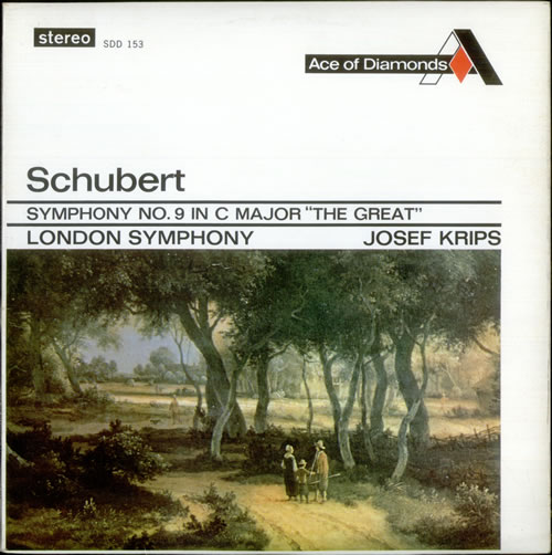 Franz Schubert Symphony No. 9 in C major 'The Great' vinyl LP album (LP record) UK FT2LPSY533493