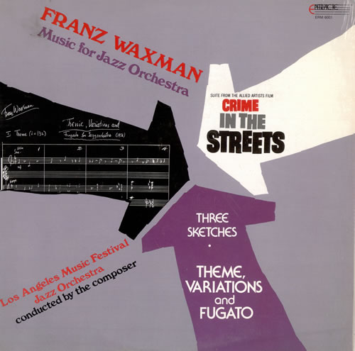 Franz Waxman Music For Jazz Orchestra - White Vinyl vinyl LP album (LP record) US FF3LPMU477447