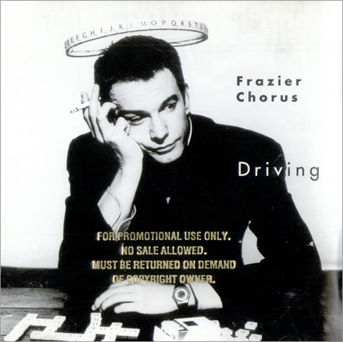 Frazier Chorus Driving - gold promo stamped CD single (CD5 / 5") US FZCC5DR75806