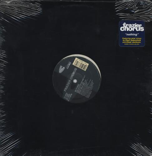 Frazier Chorus Nothing 12" vinyl single (12 inch record / Maxi-single) US FZC12NO404015