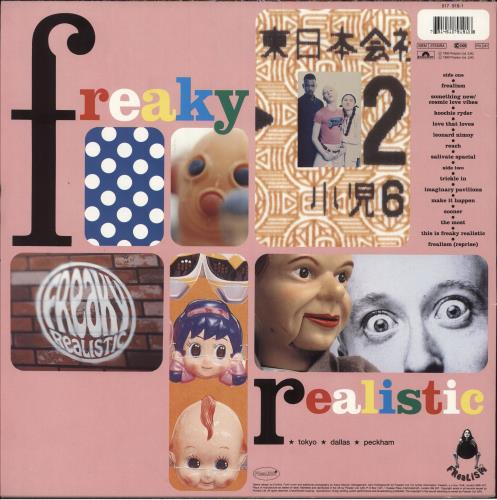 Freaky Realistic Frealism 2-LP vinyl record set (Double LP Album) UK QTG2LFR696375