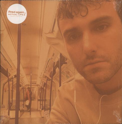 Fred Again Actual Life 2 [February 2 - October 15 2021] - Clear Vinyl vinyl LP album (LP record) UK 57ILPAC870219