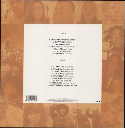 Fred Again Actual Life 2 [February 2 - October 15 2021] - Clear Vinyl vinyl LP album (LP record) UK 57ILPAC870219