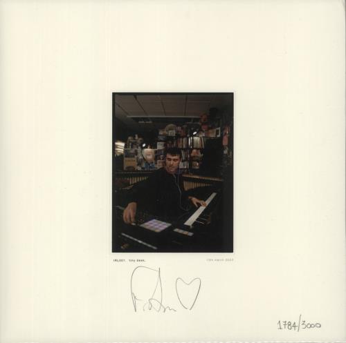 Fred Again Tiny Desk, 13th March 2023 - White Vinyl - Autographed vinyl LP album (LP record) UK 57ILPTI870749