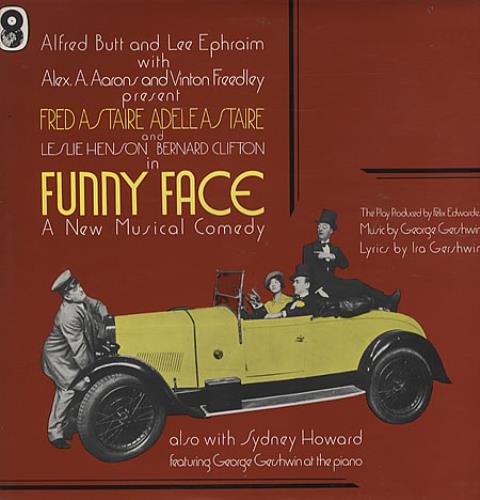 Fred Astaire Funny Face vinyl LP album (LP record) UK FAQLPFU333916