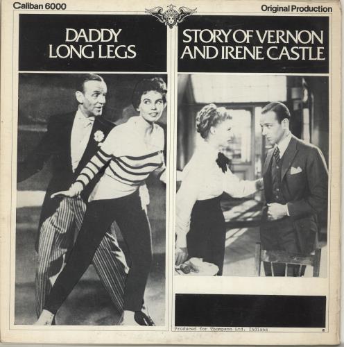 Fred Astaire Story Of Vernon And Irene Castle / Daddy Longlegs vinyl LP album (LP record) US FAQLPST691512