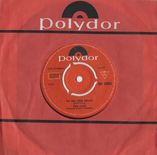 Fred Lloyd The Girl From Chelsea 7" vinyl single (7 inch record / 45) UK 7FL07TH468423