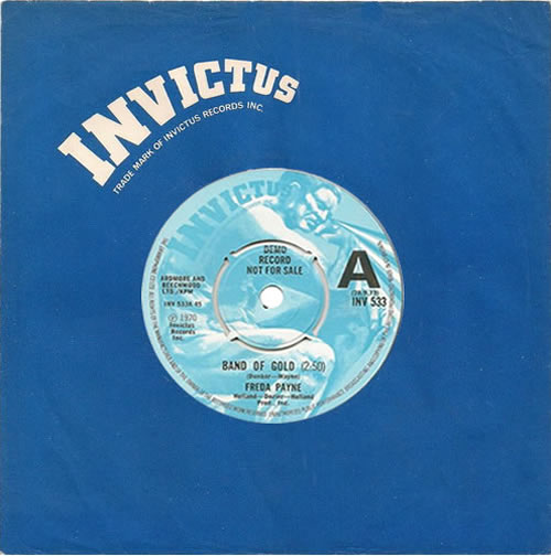Freda Payne Band Of Gold - 1973 A-Label 7" vinyl single (7 inch record / 45) UK FP207BA594447