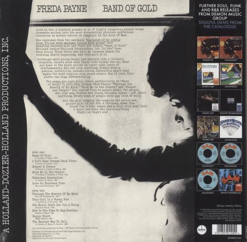 Freda Payne Band Of Gold - Gold Vinyl - Sealed vinyl LP album (LP record) UK FP2LPBA877949