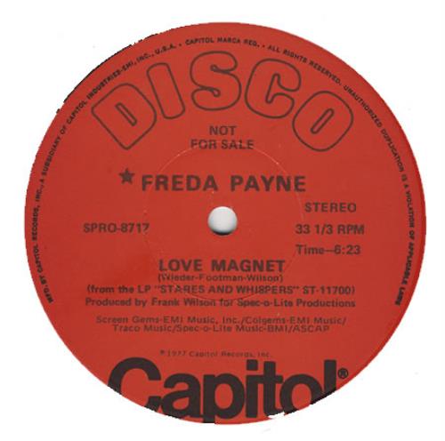 Freda Payne Love Magnet 12" vinyl single (12 inch record / Maxi-single) US FP212LO402790