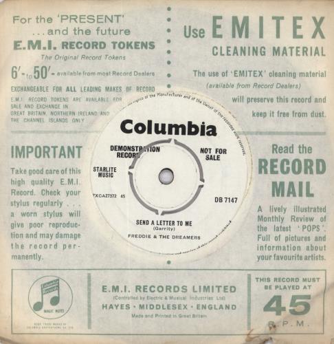 Freddie & The Dreamers You Were Made For Me - A Label 7" vinyl single (7 inch record / 45) UK F&D07YO835105