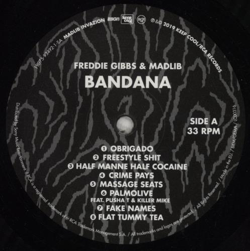 Freddie Gibbs & Madlib Bandana vinyl LP album (LP record) UK 5YWLPBA852568