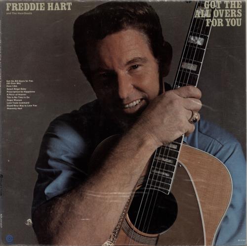 Freddie Hart Got The All Overs For You vinyl LP album (LP record) US 1FHLPGO699053
