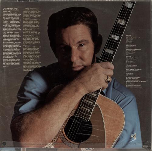 Freddie Hart Got The All Overs For You vinyl LP album (LP record) US 1FHLPGO699053