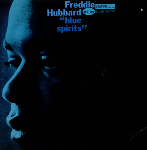 Freddie Hubbard Blue Spirits - 'b' Label vinyl LP album (LP record) US FBHLPBL532327