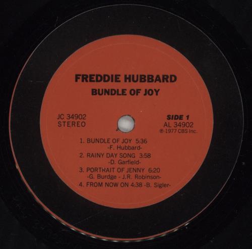 Freddie Hubbard Bundle of Joy vinyl LP album (LP record) US FBHLPBU668581