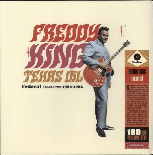 Freddie King Texas Oil: Federal Recordings 1960-1962 - 180 Gram Vinyl - Sealed vinyl LP album (LP record) UK FDKLPTE880806