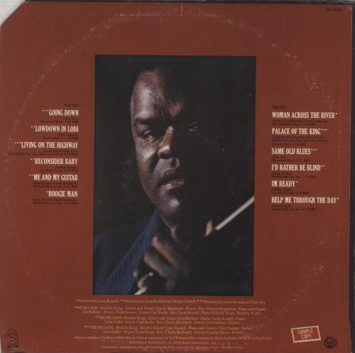 Freddie King The Best Of Freddie King vinyl LP album (LP record) Canadian FDKLPTH877883