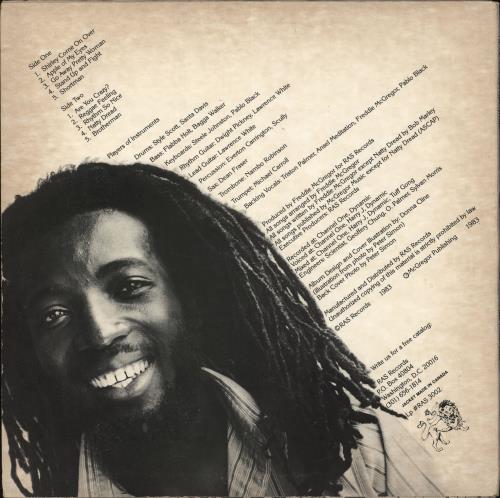 Freddie McGregor Come On Over vinyl LP album (LP record) US FD-LPCO716047