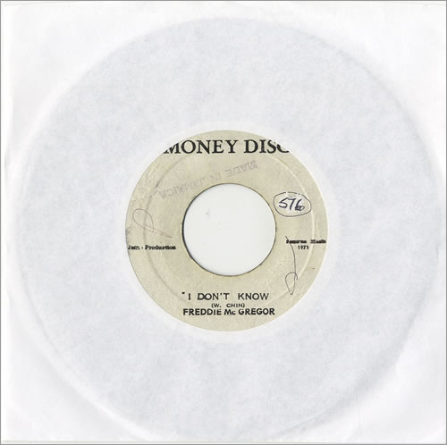Freddie McGregor I Don't Know 7" vinyl single (7 inch record / 45) Jamaican FD-07ID492331