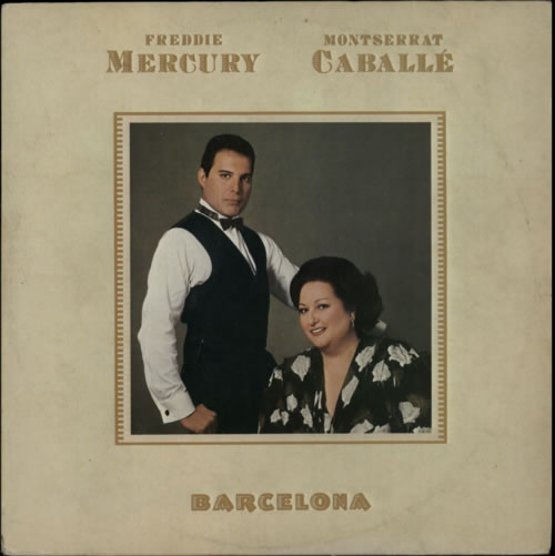 Freddie Mercury Barcelona vinyl LP album (LP record) Brazilian MERLPBA230958