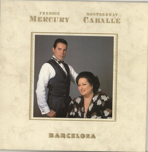 Freddie Mercury Barcelona vinyl LP album (LP record) Spanish MERLPBA241471