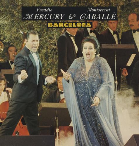 Freddie Mercury Barcelona 12" vinyl single (12 inch record / Maxi-single) UK MER12BA03663
