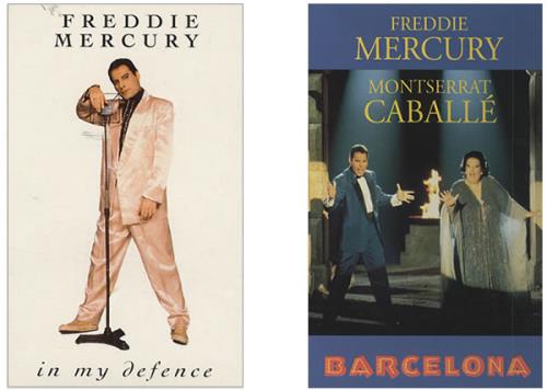 Freddie Mercury Collection Of 3 Cassette Singles cassette single UK MERCSCO429658