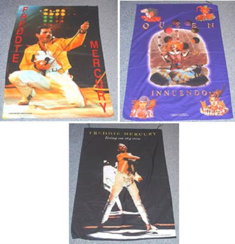 Freddie Mercury Flag Collection memorabilia UK MERMMFL224430