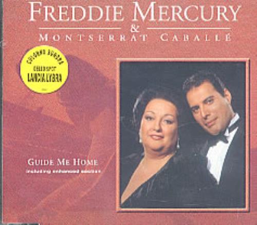 Freddie Mercury Guide Me Home CD single (CD5 / 5") Dutch MERC5GU207408