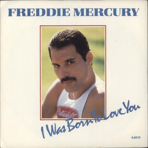 Freddie Mercury I Was Born To Love You 7" vinyl single (7 inch record / 45) UK MER07IW24898