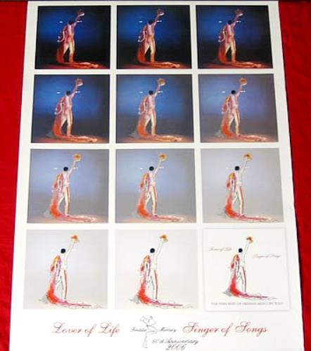 Freddie Mercury Lover Of Life Singer Of Songs poster Mexican MERPOLO382698