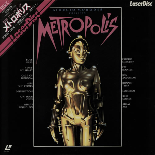 Freddie Mercury Metropolis laserdisc / lazerdisc Japanese MERLZME568513