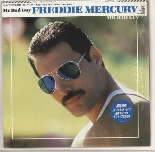 Freddie Mercury Mr Bad Guy + Portrait Prints vinyl LP album (LP record) Japanese MERLPMR163527