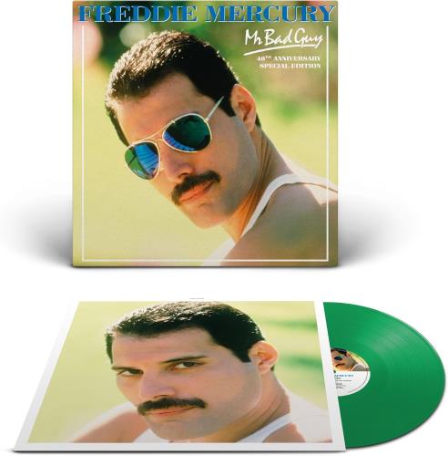 Freddie Mercury Mr Bad Guy - 40th Anniversary Edition - 180 Gram Green Vinyl - Sealed vinyl LP album (LP record) UK MERLPMR880649