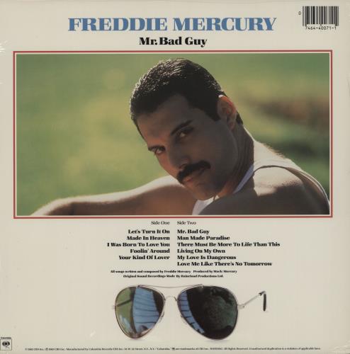 Freddie Mercury Mr Bad Guy - Shrink Wrap vinyl LP album (LP record) US MERLPMR224747