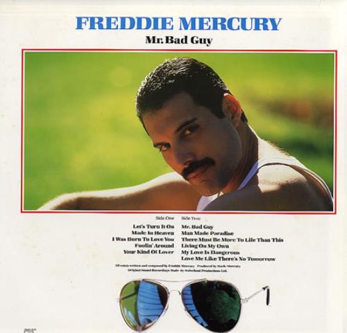 Freddie Mercury Mr Bad Guy vinyl LP album (LP record) Japanese MERLPMR121315