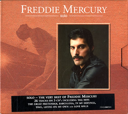Freddie Mercury Solo 3-CD album set (Triple CD) UK MER3CSO167751