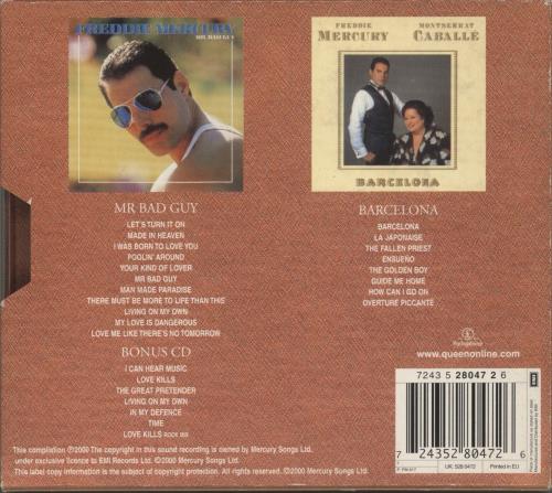 Freddie Mercury Solo 3-CD album set (Triple CD) UK MER3CSO167751